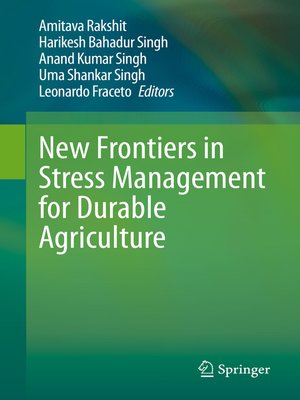 cover image of New Frontiers in Stress Management for Durable Agriculture